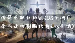 传奇单职业切割iOS手游(单职业切割版传奇ios手游)